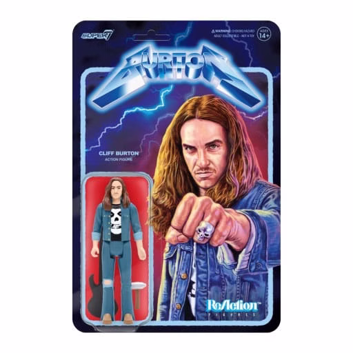 Cliff Burton – ReAction Figur Wave 01 (10 cm)