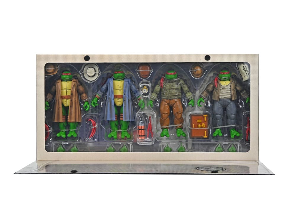 Teenage Mutant Ninja Turtles Actionfiguren 4er Pack Gangster Turtles 18 cm – Bild 3